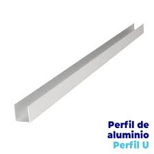 Canal U de 1/2 economica aluminio