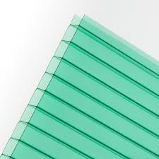 Policarbonato Alveolar de 6mm 11.60 x 2.10 verde Poliglass