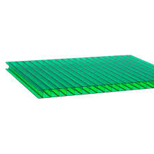 Policarbonato Alveolar de 6mm 11.60 x 2.10 verde Polisol