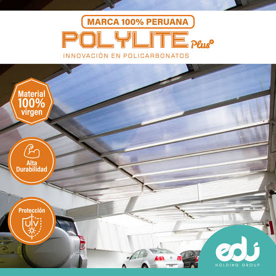 Policarbonato polilite plus transparente