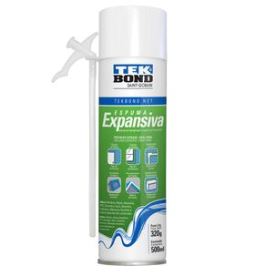 Espuma PU Expansiva Beige uso general 500ml/320gr Tekbond