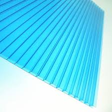 Policarbonato Alveolar de 6mm 11.60 x 2.10 turqueza Polisol