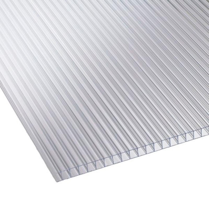Policarbonato Alveolar 6mm 11.60 x 2.10 transparente Poliforte