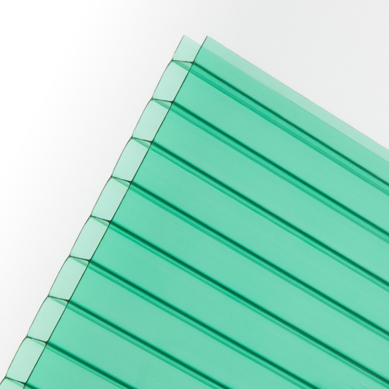 Policarbonato Alveolar de 6mm 12.20 x 2.10 Verde GLANZE