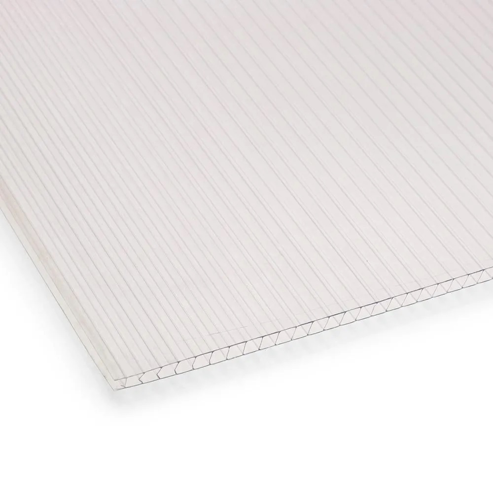 Policarbonato Alveolar de 6mm 12.20 x 2.10 Blanco