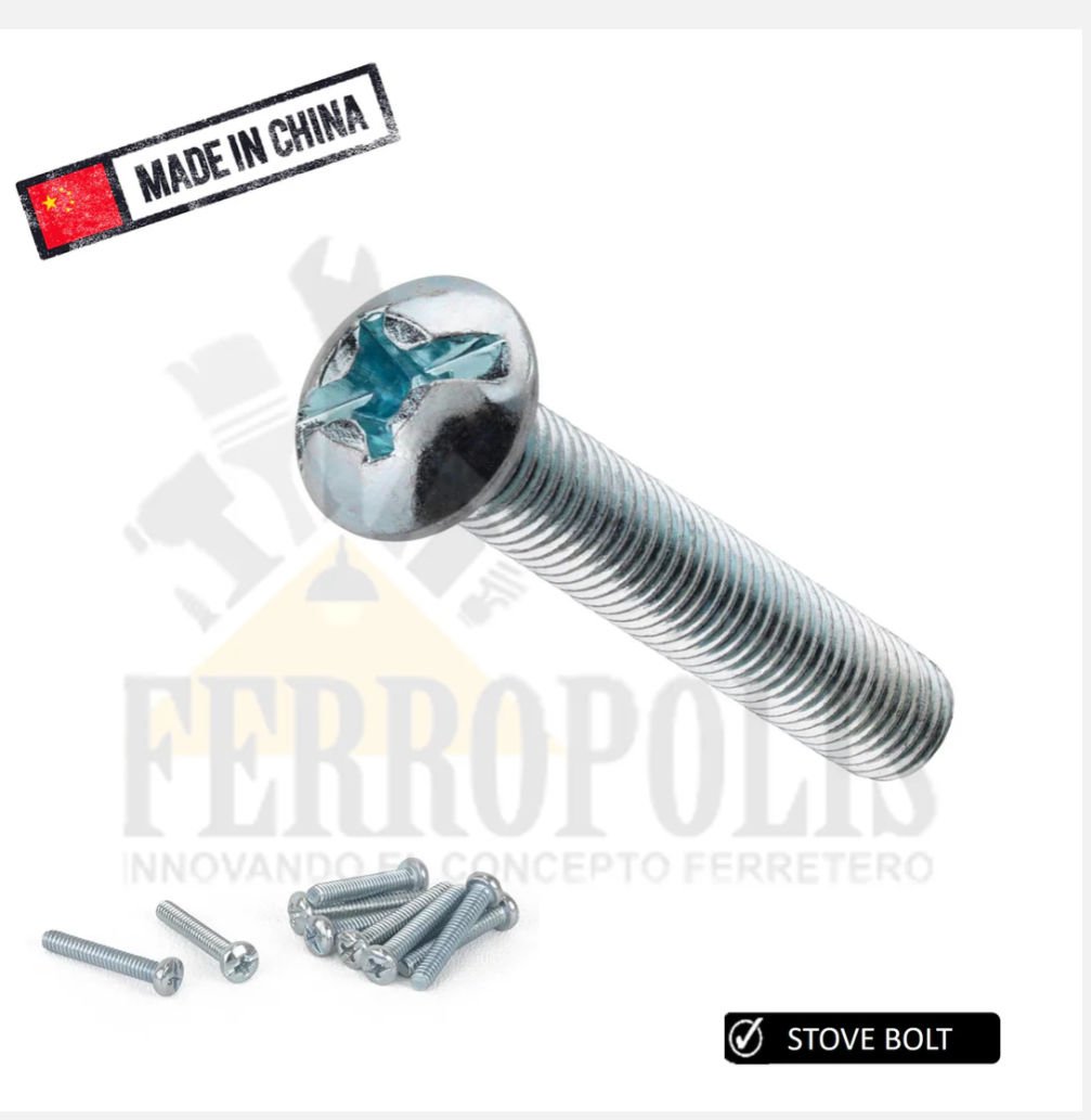 Stove Bolt 1/8