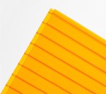 Policarbonato Alveolar de 6mm 12.20 x 2.10 Amarillo